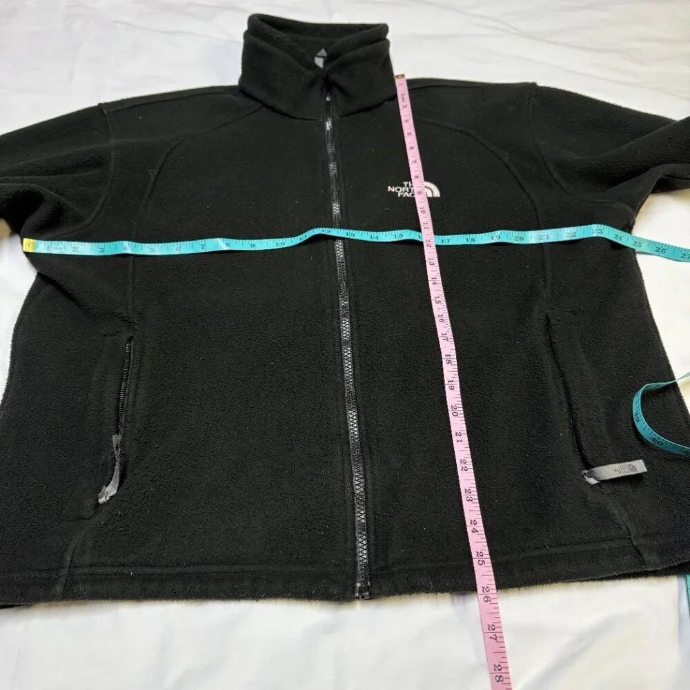 The North Face Men’s Full Zip Fleece Jacket – Black, Size‎ Medium